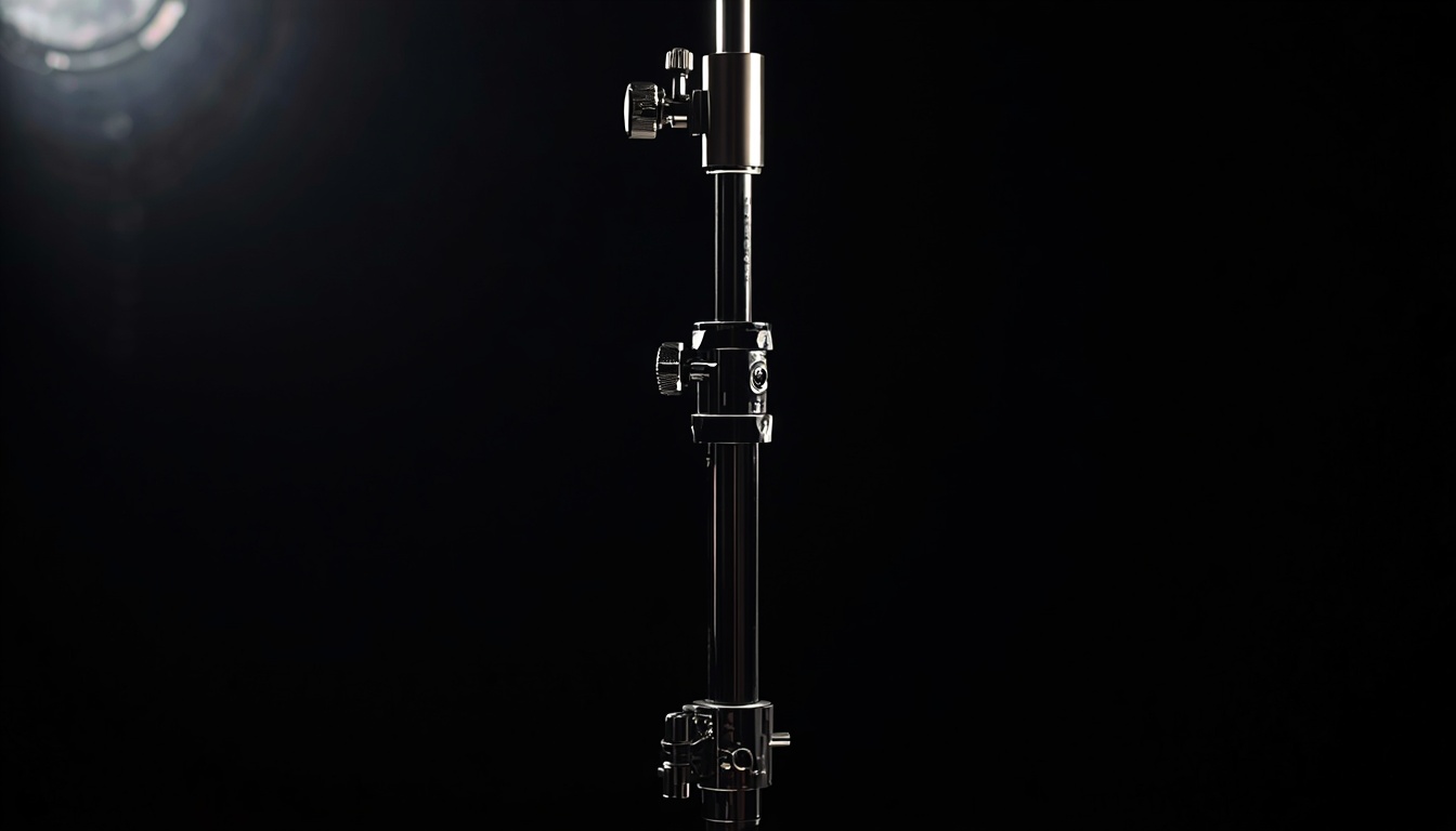 Chrome hardware stand